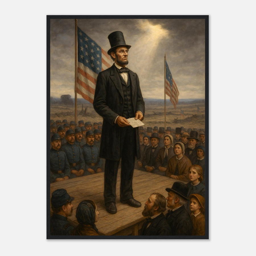 The Gettysburg Adress – Canvas Art Print | Canvas of America
