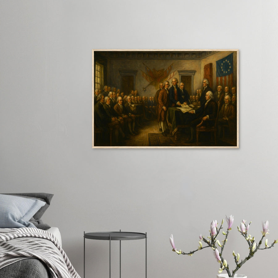 Signing of the Declaration – Canvas Art Print | Canvas of America