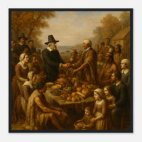 The First Thanksgiving – Canvas Art Print | Canvas of America