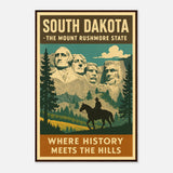South Dakota – Canvas Art Print | Canvas of America
