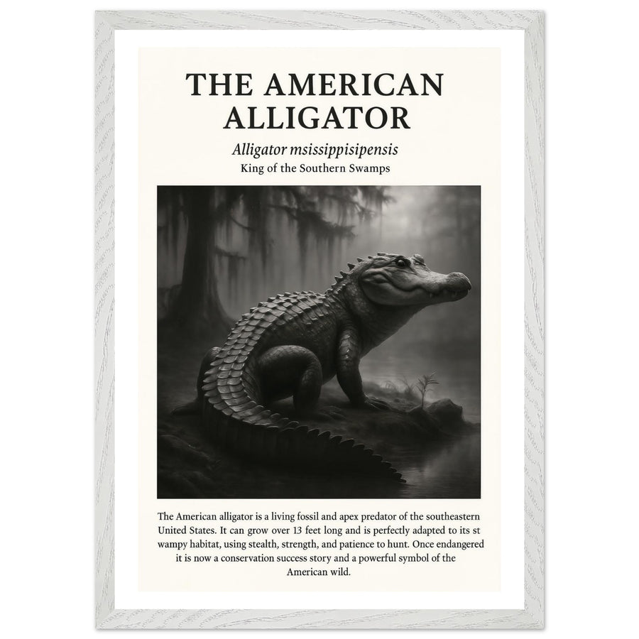 The American Alligator – Canvas Art Print | Canvas of America