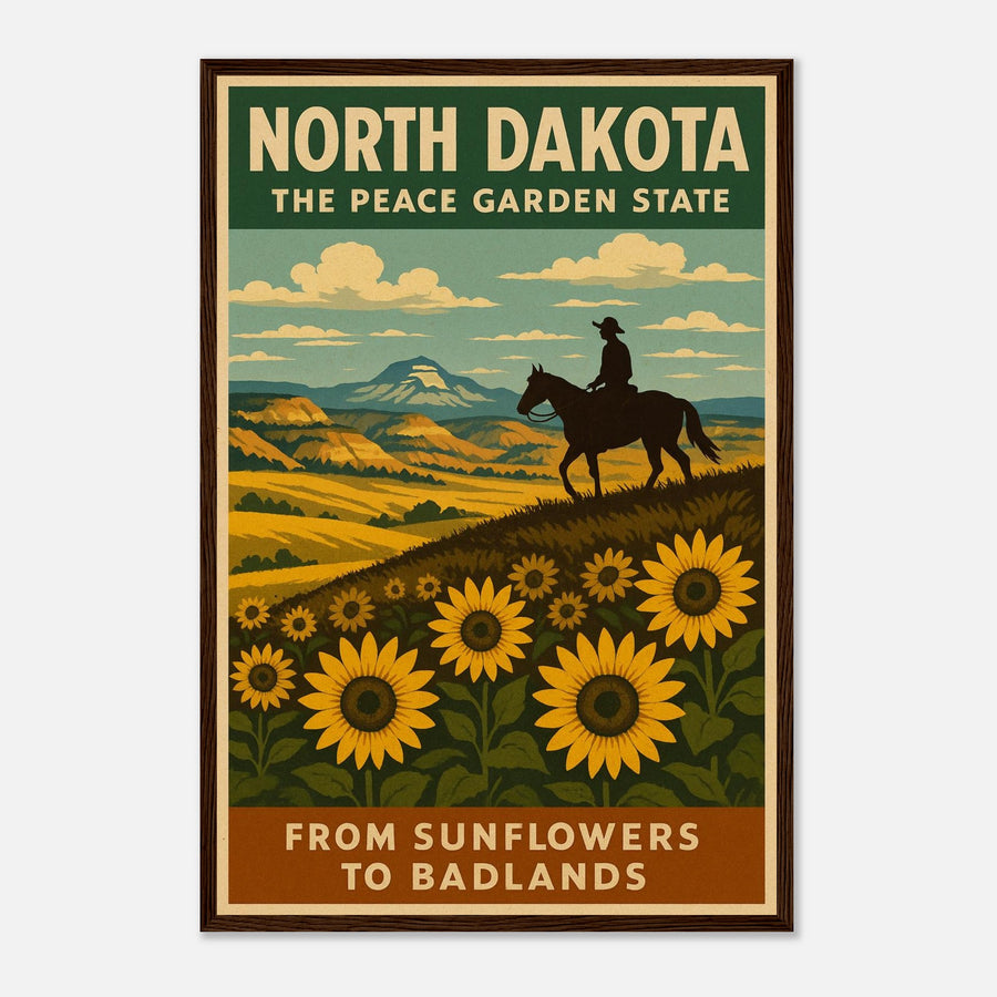 North Dakota – Canvas Art Print | Canvas of America