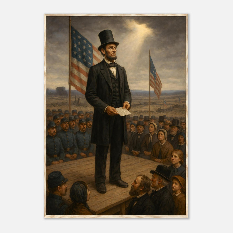 The Gettysburg Adress – Canvas Art Print | Canvas of America