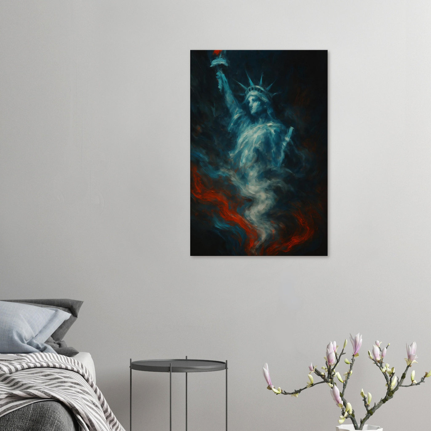 Smoking Liberty – Canvas Art Print | Canvas of America