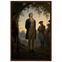 Framed print of a Civil War officer, ready to hang.