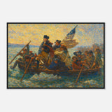 Delaware Crossing - Impressionism – Canvas Art Print | Canvas of America