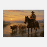 Early Rancher – Canvas Art Print | Canvas of America