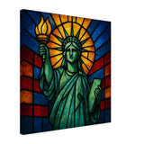 Lady Liberty under God – Canvas Art Print | Canvas of America