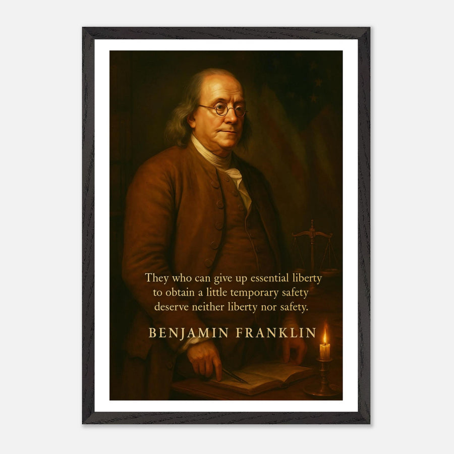 Franklin: Father of Invention, Voice of Liberty – Canvas Art Print | Canvas of America