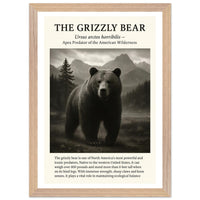 The Grizzly Bear – Canvas Art Print | Canvas of America