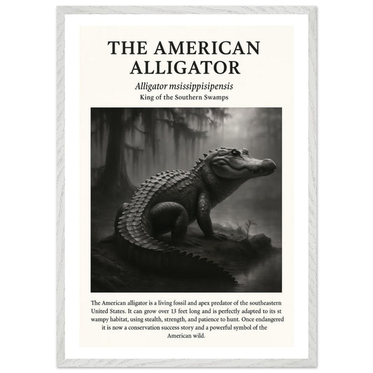 The American Alligator – Canvas Art Print | Canvas of America