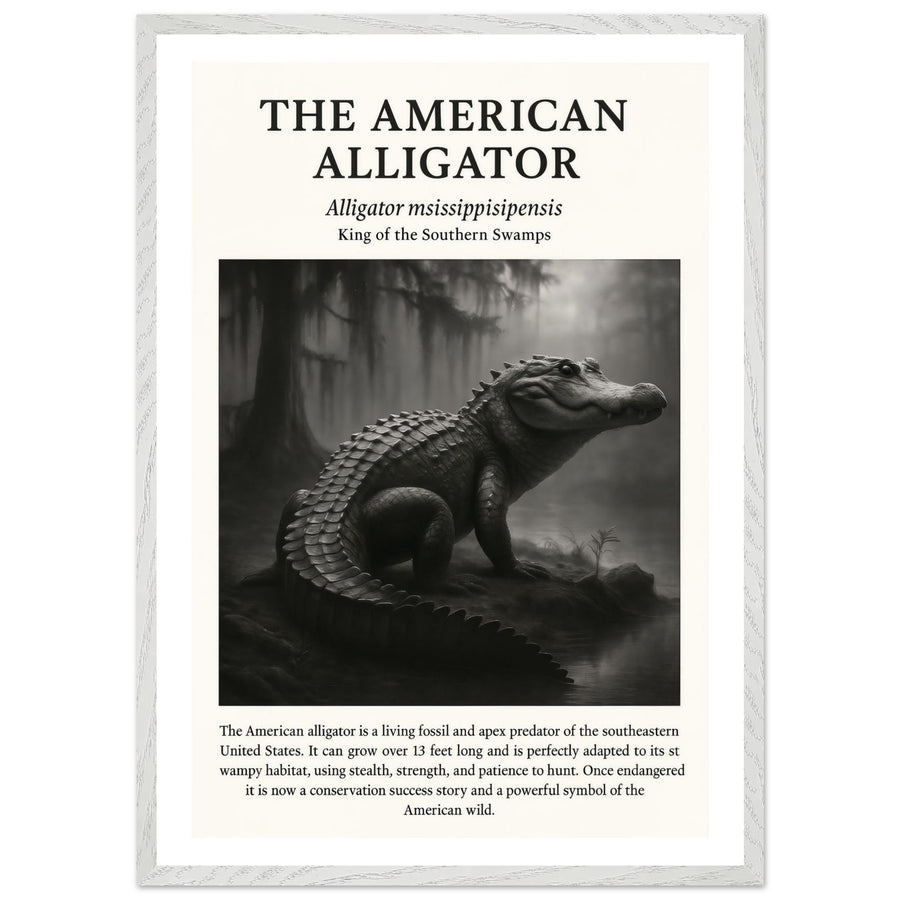 The American Alligator – Canvas Art Print | Canvas of America