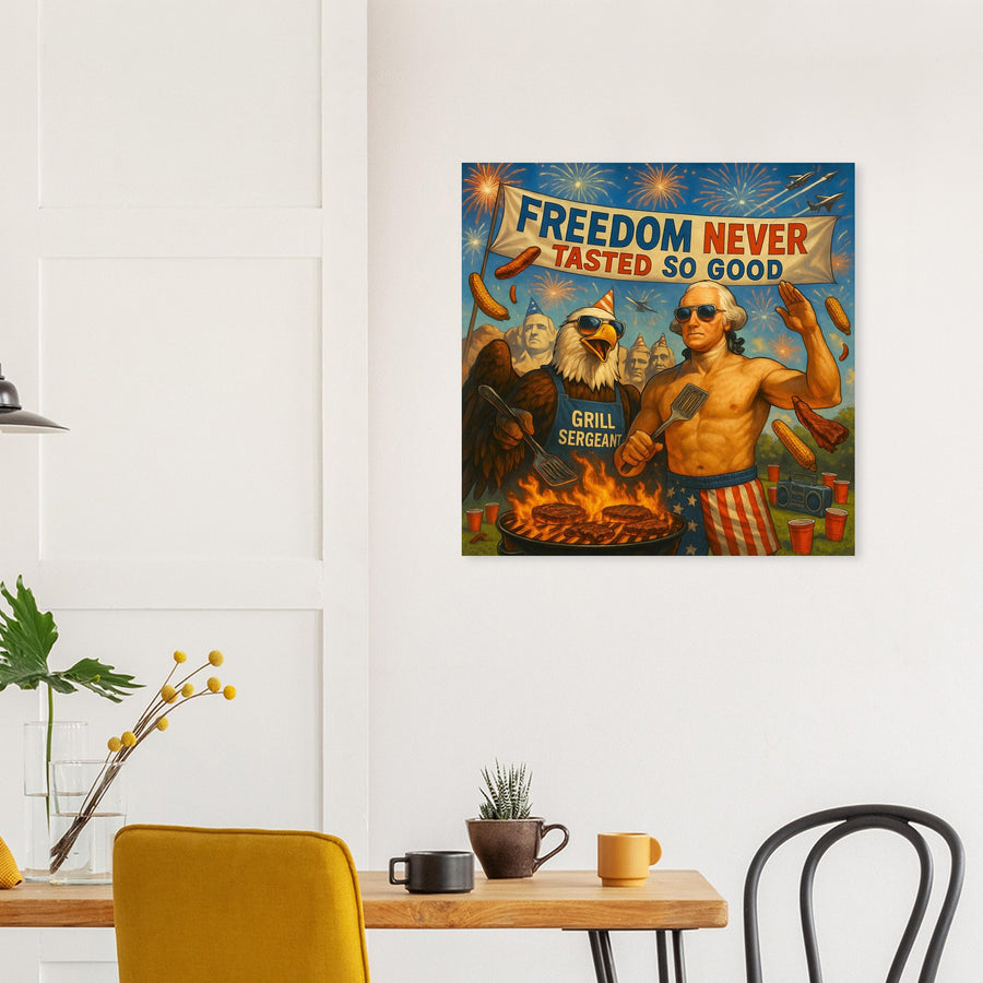 Freedom Burgers – Canvas Art Print | Canvas of America