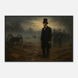 Lincoln visiting Antietam – Canvas Art Print | Canvas of America