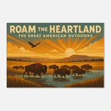 Roam the Heartland – Canvas Art Print | Canvas of America