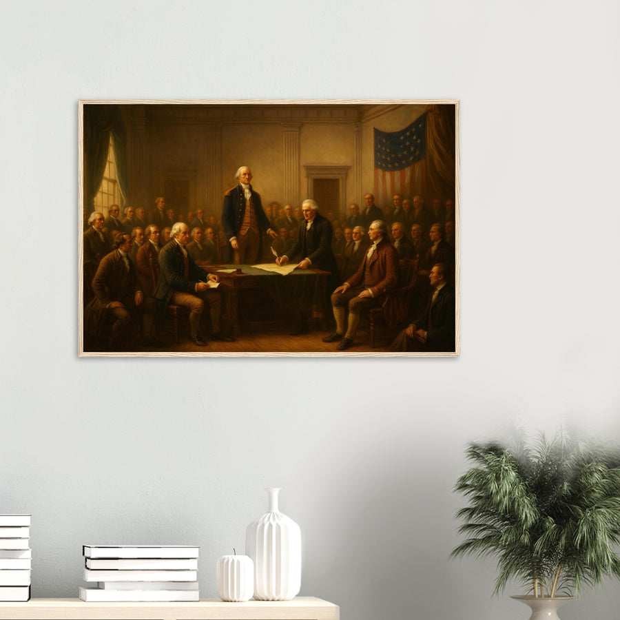 Signing of the Constitution – Canvas Art Print | Canvas of America