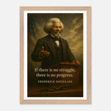 Frederick Douglass - Orater of Progress – Canvas Art Print | Canvas of America