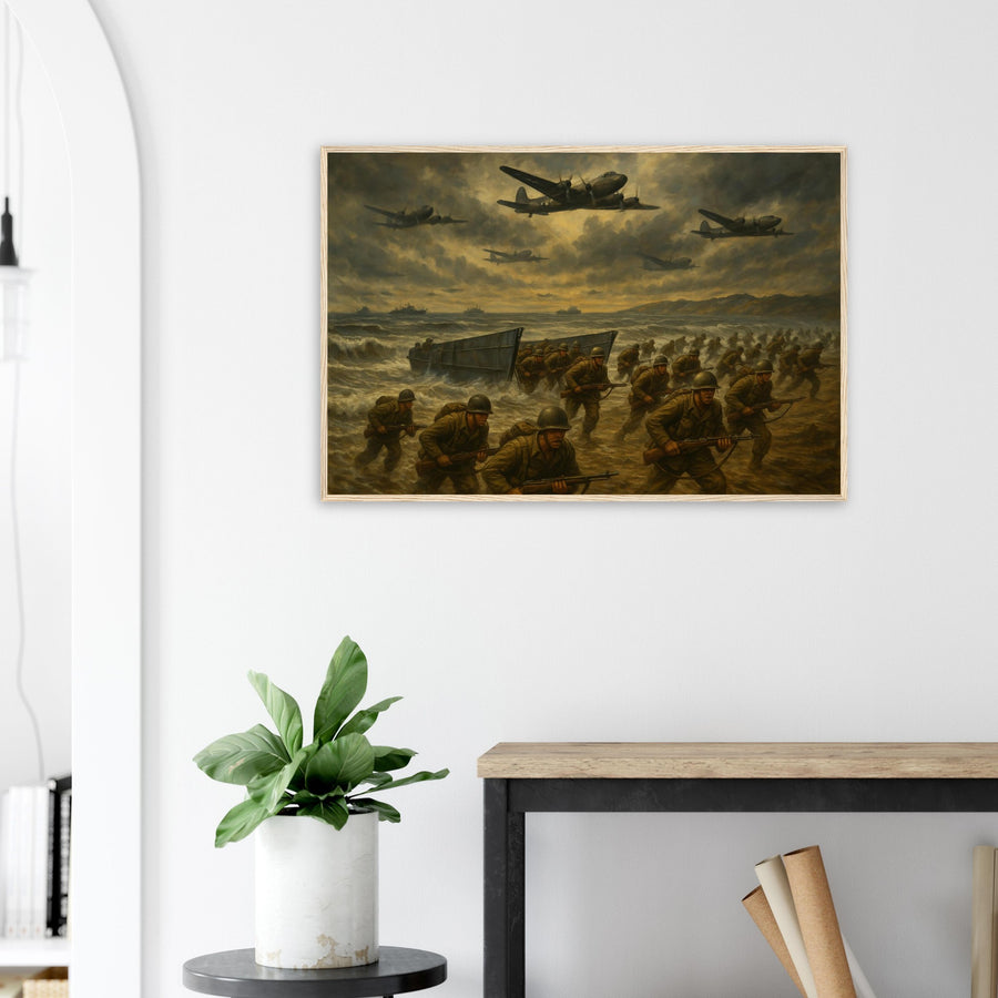 D-Day : The Eyes of the World are Upon you – Canvas Art Print | Canvas of America