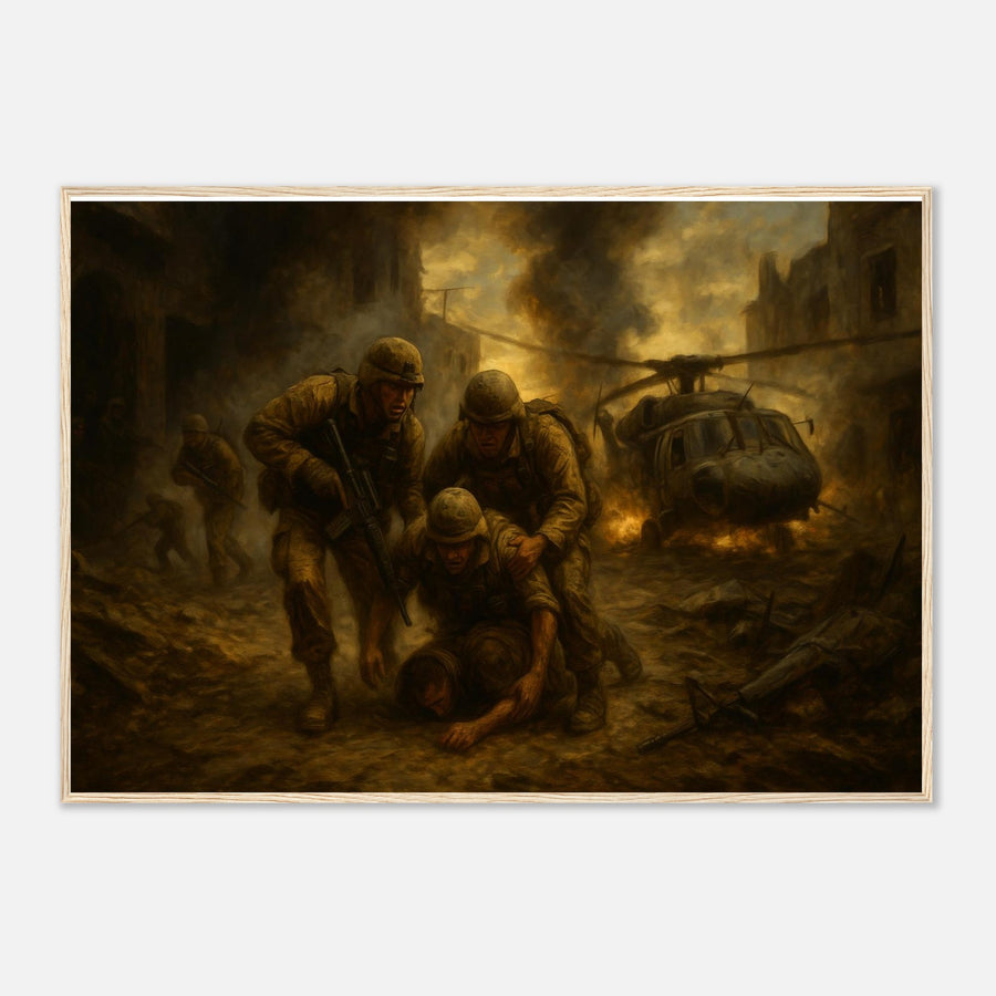 Black Hawk Down – Canvas Art Print | Canvas of America
