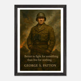Goerge S. Patton - Born to Lead – Canvas Art Print | Canvas of America