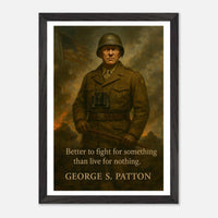 Goerge S. Patton - Born to Lead – Canvas Art Print | Canvas of America