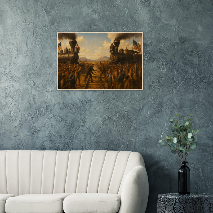 Golden Spike – Canvas Art Print | Canvas of America