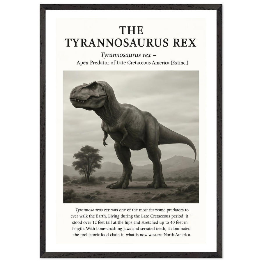 The Tyrannosaurus Rex – Canvas Art Print | Canvas of America