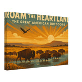 Roam the Heartland – Canvas Art Print | Canvas of America