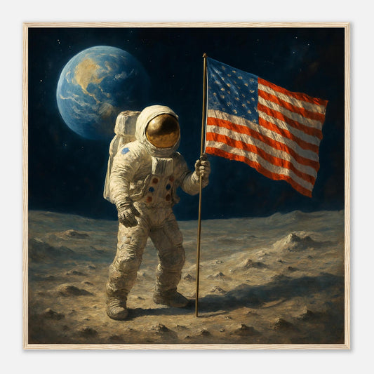 Moon Landing – Canvas Art Print | Canvas of America