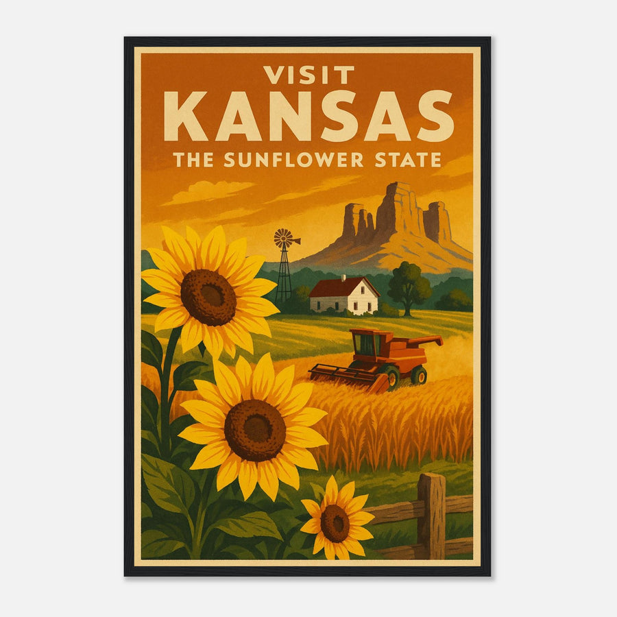 Kansas – Canvas Art Print | Canvas of America