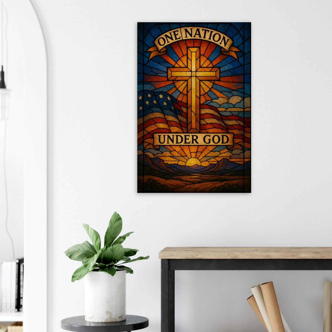 One Nation - Under God – Canvas Art Print | Canvas of America