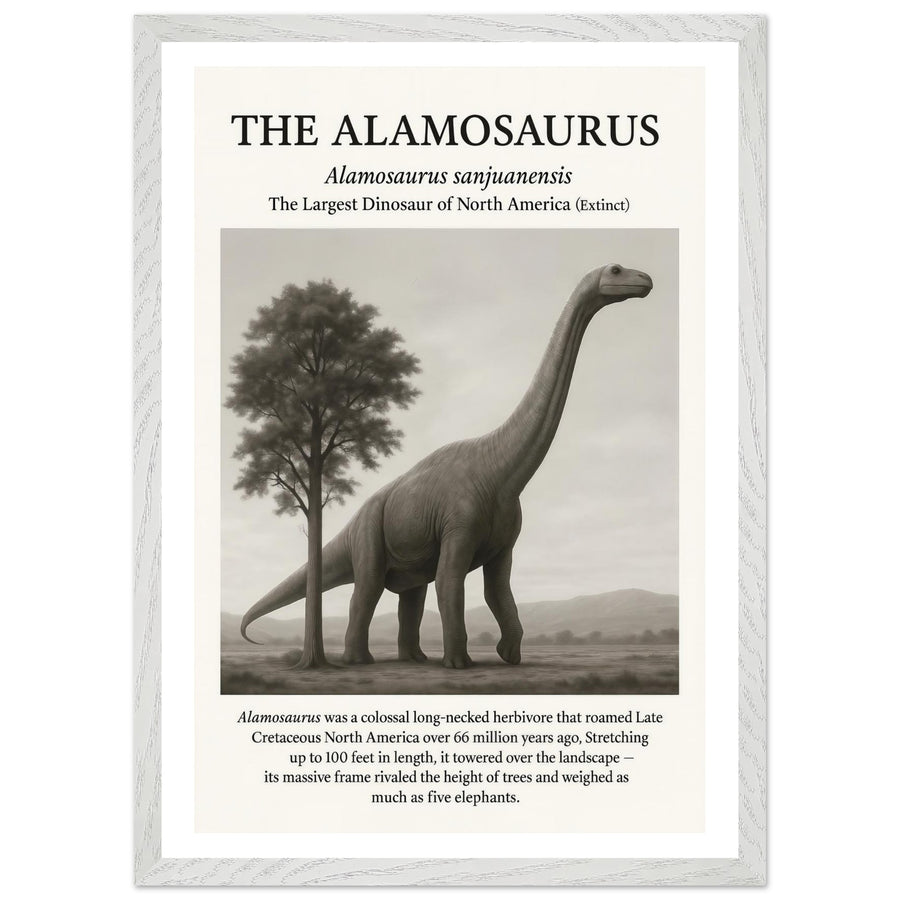 The Alamosaurus – Canvas Art Print | Canvas of America