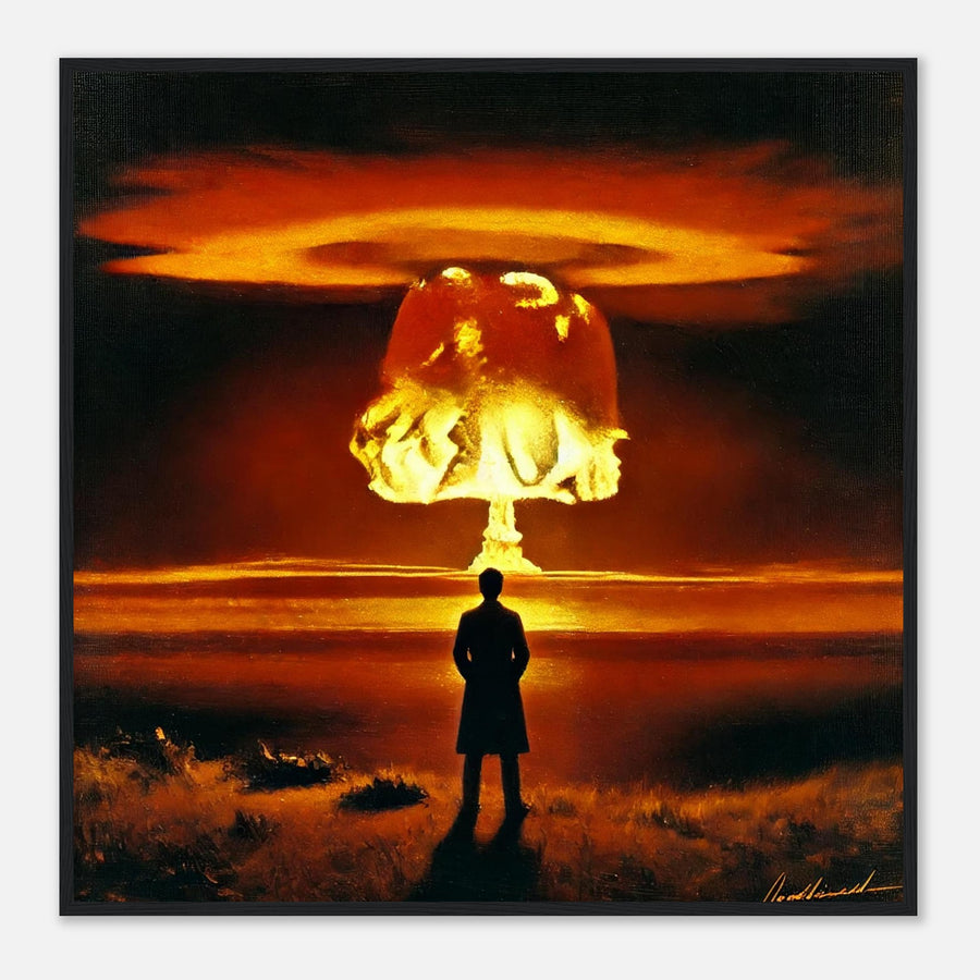 Now I am become Death, the Destroyer of Worlds – Canvas Art Print | Canvas of America