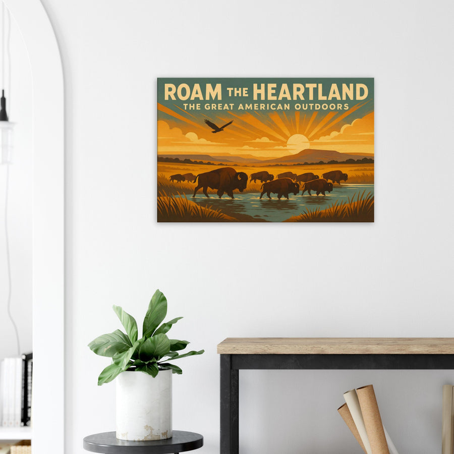 Roam the Heartland – Canvas Art Print | Canvas of America
