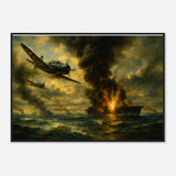 Battle of Midway – Canvas Art Print | Canvas of America