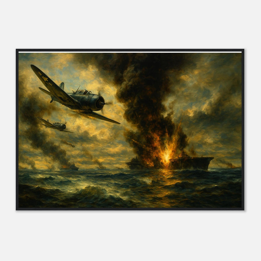Battle of Midway – Canvas Art Print | Canvas of America