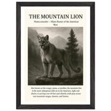 The Mountain Lion – Canvas Art Print | Canvas of America
