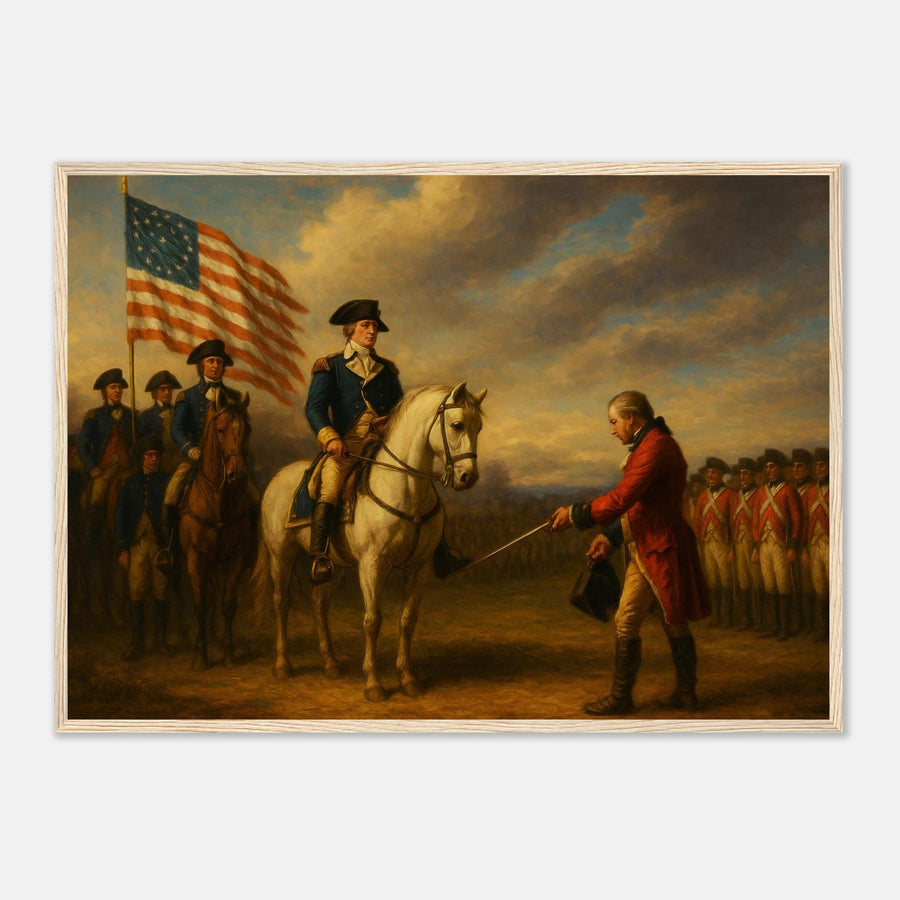 Surrender of York Town – Canvas Art Print | Canvas of America