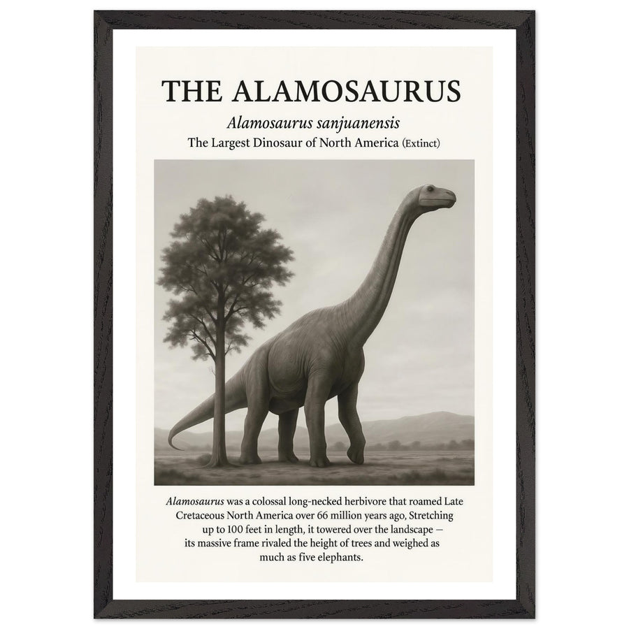The Alamosaurus – Canvas Art Print | Canvas of America