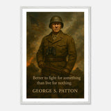 Goerge S. Patton - Born to Lead – Canvas Art Print | Canvas of America