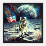 One Giant Leap for Mankind – Canvas Art Print | Canvas of America