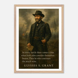 Ulysses S. Grant - In Every Battle – Canvas Art Print | Canvas of America