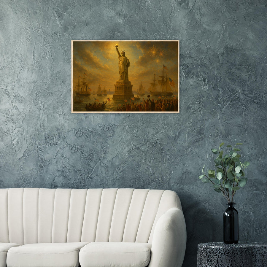 Unveiling of Liberty – Canvas Art Print | Canvas of America