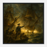 Naval Battle of Bonhomme Richard – Canvas Art Print | Canvas of America