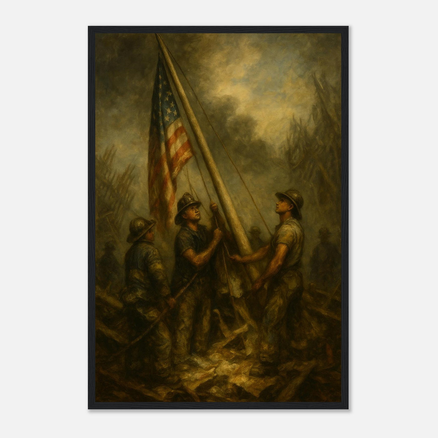 Heroes of Nine-eleven – Canvas Art Print | Canvas of America