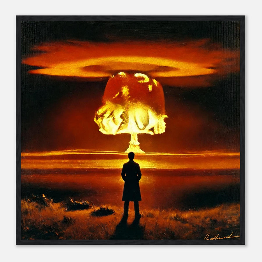 Now I am become Death, the Destroyer of Worlds – Canvas Art Print | Canvas of America