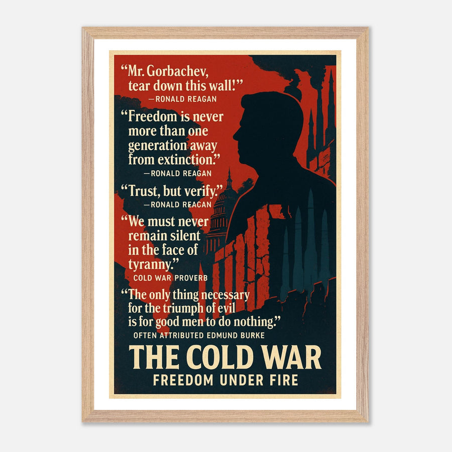 Reagan & the Cold War – Canvas Art Print | Canvas of America