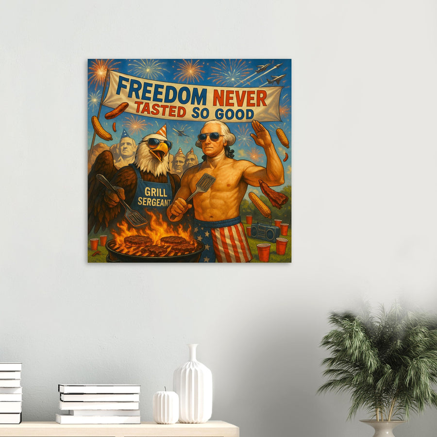 Freedom Burgers – Canvas Art Print | Canvas of America
