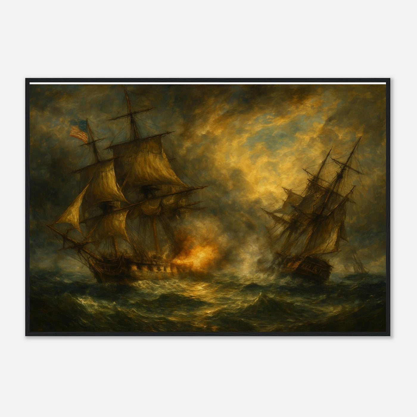 1812 Battle at Sea – Canvas Art Print | Canvas of America