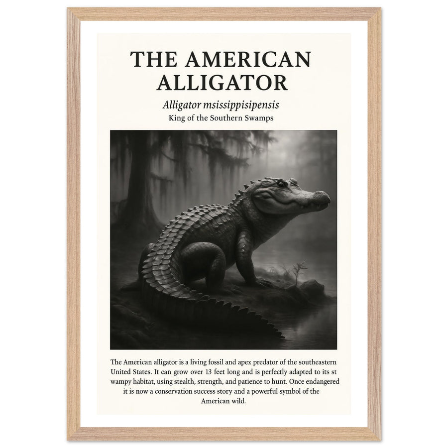 The American Alligator – Canvas Art Print | Canvas of America